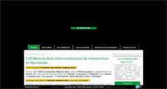 Desktop Screenshot of e2rmaisonsbois.com